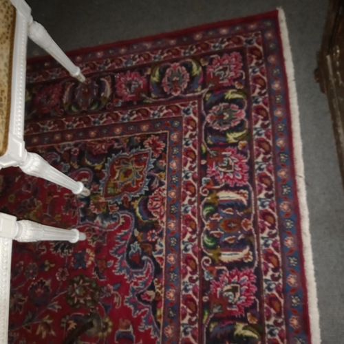 585 - Persian Handwoven Red Ground Carpet 285cm x195cm