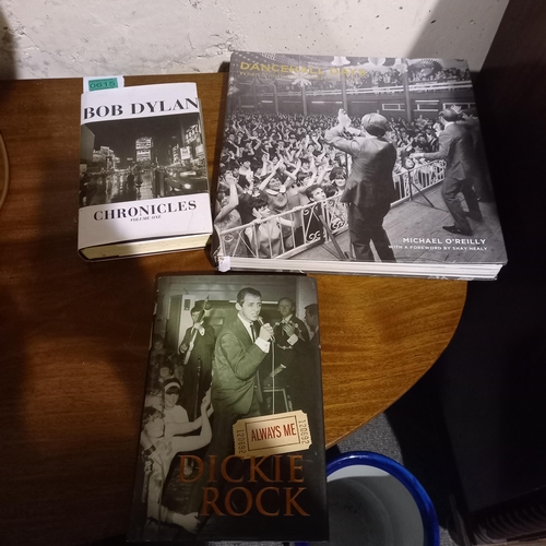 615 - Dance Hall Days, Dickie Rock and Bob Dylan (3 Books)