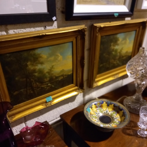 650 - Pair of Gilt Framed Prints