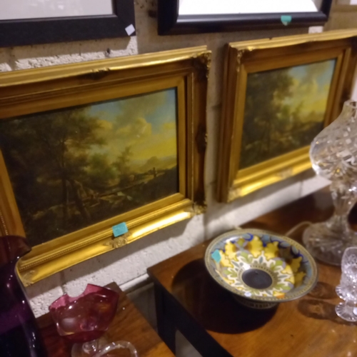 650 - Pair of Gilt Framed Prints