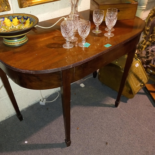 658 - Pair of 19th Century Walnut Side Tables