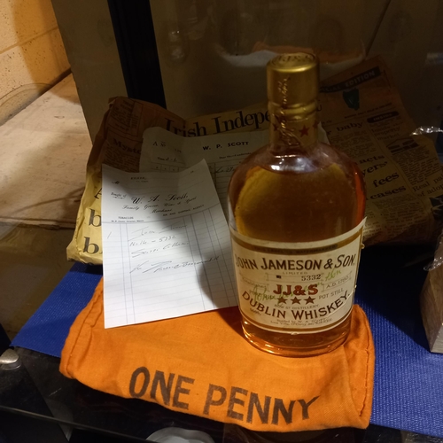 700 - Bottle of John Jameson Irish Whiskey, bottled by Scotts of Kilkee