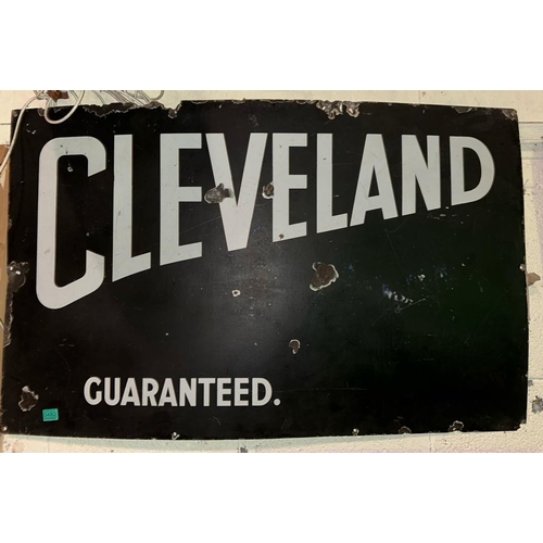 482 - Original Cleveland Advertising Sign - 76cm x 122cm