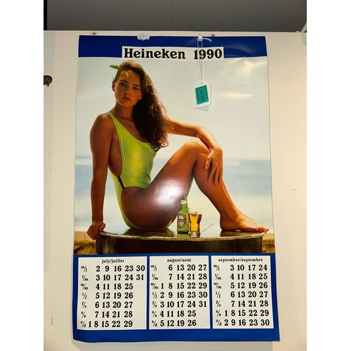 498 - 1990 Heineken Advertising Calender