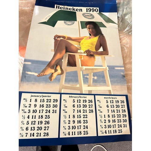 498 - 1990 Heineken Advertising Calender