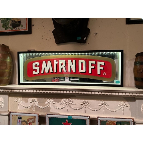 910 - Smirnoff LED Light Up Display Box - battery operated