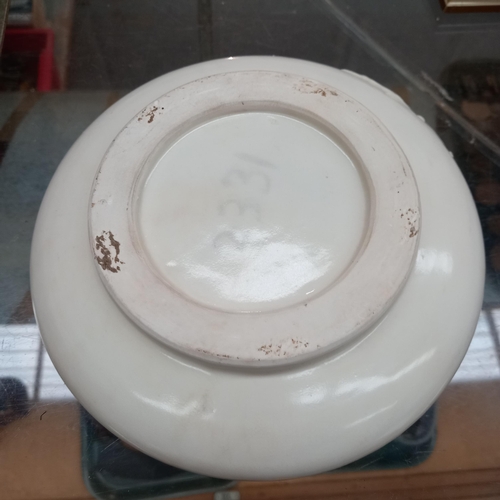 761 - Unusual Oriental Bowl with mounted Serpents & Bugs