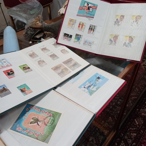 765 - Quantity of Stamp Albums (6) All World Interest