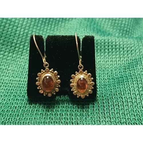 311 - Pair of Antique Gold Drop Earrings