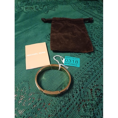 318 - Michael Kors Bangle in original bag