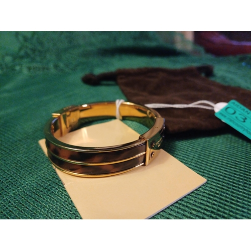 318 - Michael Kors Bangle in original bag