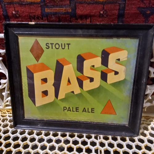 419 - Bass Pale Ale Advertising Sign