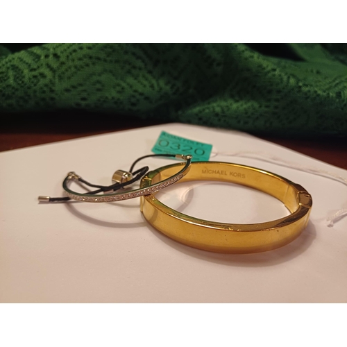 320 - Michael Kors Bangle in original bag