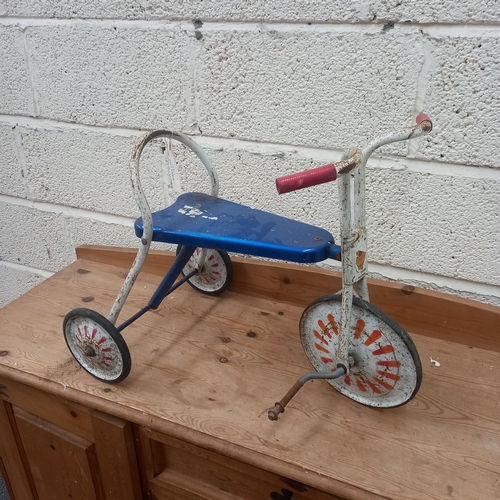 175 - 1960's Child's Scooter by Bantel and a similar Tricycle