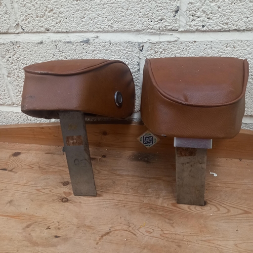 247 - Pair of Rover Car Headrests - Vintage