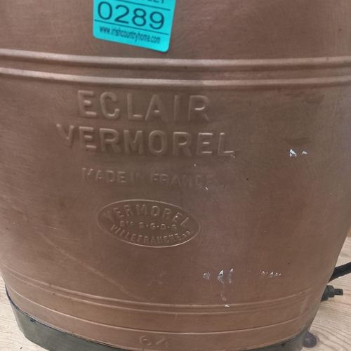 289 - Vintage French Copper Spray Can (no top)