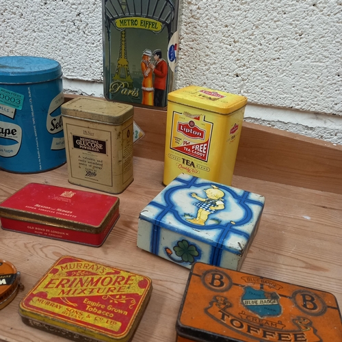 3 - Mixed lot of old Sweet Tins etc (11)