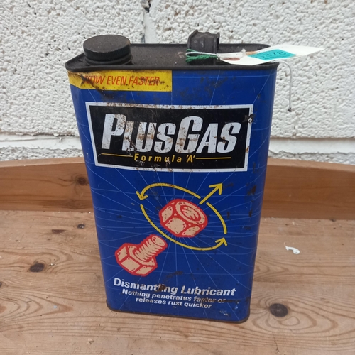 378 - 5L Tin of PlugGas 