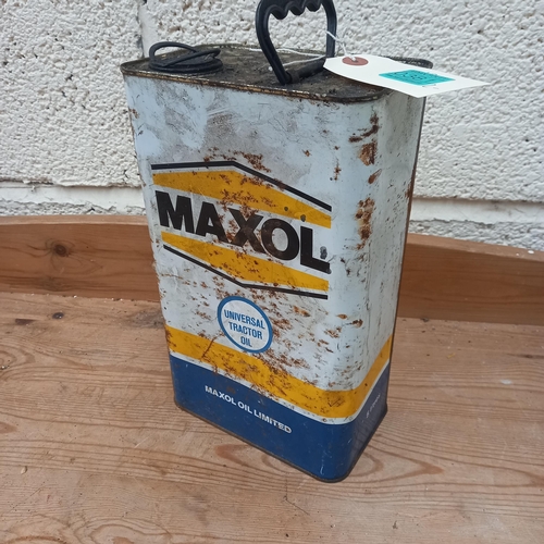 381 - 5L Tins of  Maxol Universal Tractor Oil