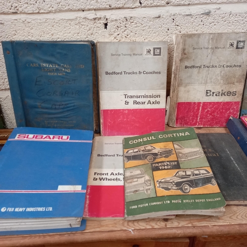 396 - Good Collection of Old Workshop Manuals - see pictures