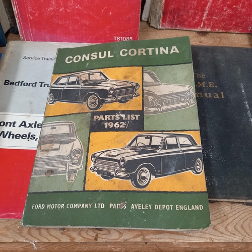 396 - Good Collection of Old Workshop Manuals - see pictures