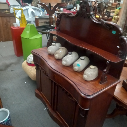 534 - Victorian Mahogany Cottage Sideboard