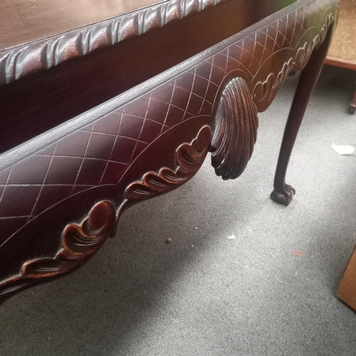 547 - Mahogany Side or Hall Table in Irish Georgian style