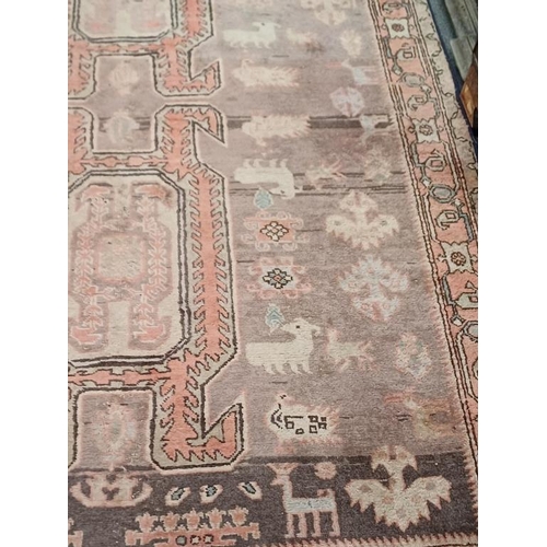 118 - Persian Handwoven Rust Ground Runner (needs a clean) - 290cm x 135cm