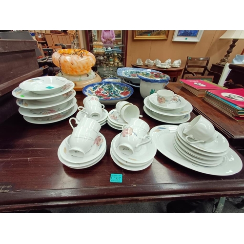 168 - Anatole Japanese Porcelain Dinner Service (46 Pieces)