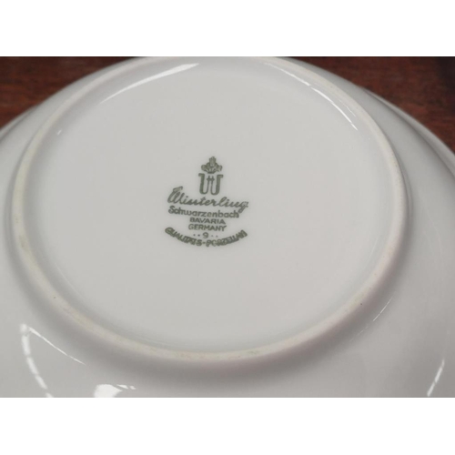 21 - Bavarian China part Breakfast Service (34 Pieces)