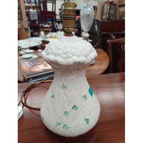 211 - Belleek China Table Lamp