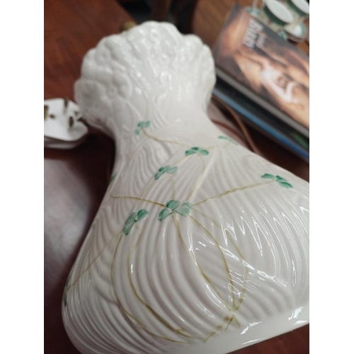 211 - Belleek China Table Lamp