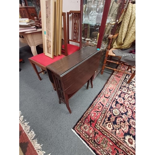 217 - Edwardian Mahogany Sutherland Table