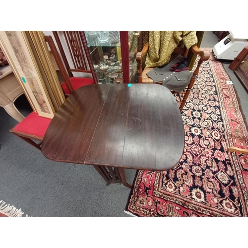 217 - Edwardian Mahogany Sutherland Table