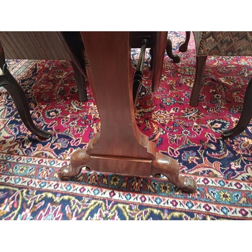 258 - Victorian Mahogany Yacht Table