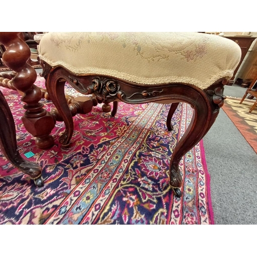 260 - Set of Four 19th Century French Chairs with Tapestry Upholstery