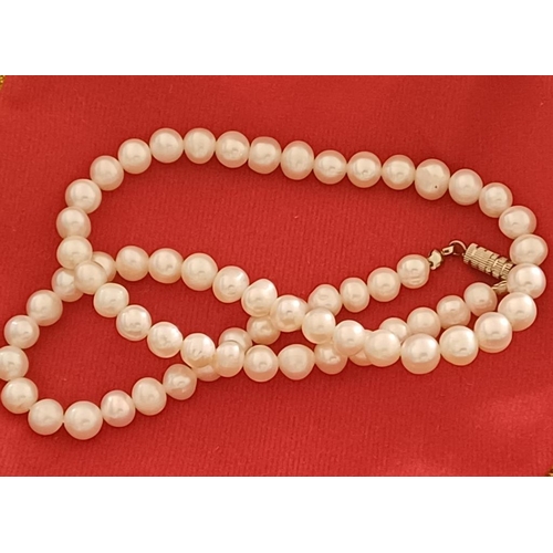 308 - Cultured Pearl Necklace