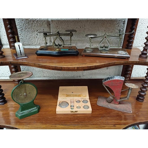 328 - Collection of Vintage Post Office Scales etc