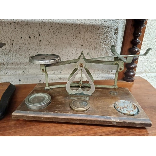 328 - Collection of Vintage Post Office Scales etc