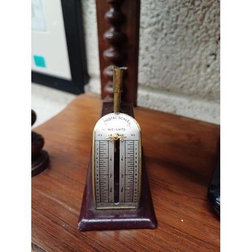 328 - Collection of Vintage Post Office Scales etc