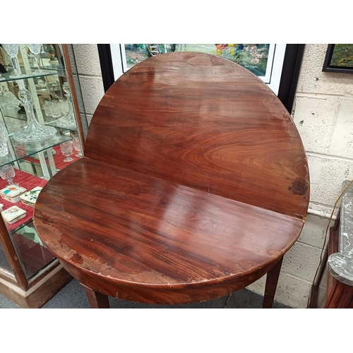 348 - 19th Century Mahogany Fold over Circular Tea Table