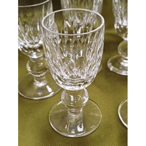 350 - Set of 6 Waterford Cut Glass 