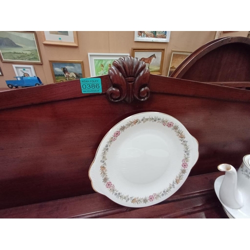 386 - Victorian Mahogany Pedestal Sideboard