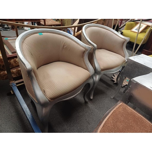 46 - Pair of Tub Armchairs