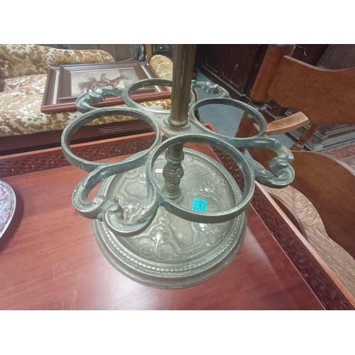 49 - 19th Century Silver Plated Decanter Stand