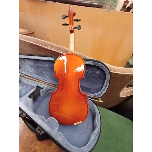 541 - Cased Violin and Bow