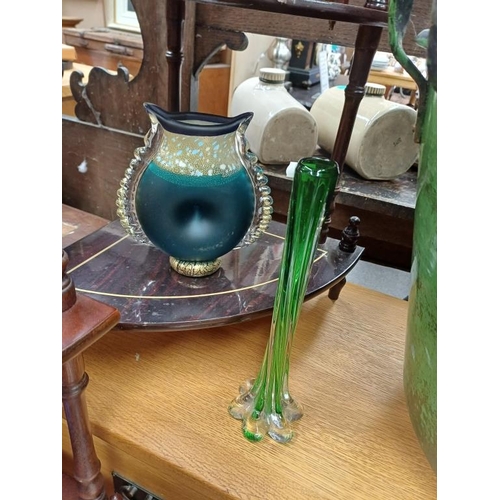 577 - Collection of Art Glass Vases etc