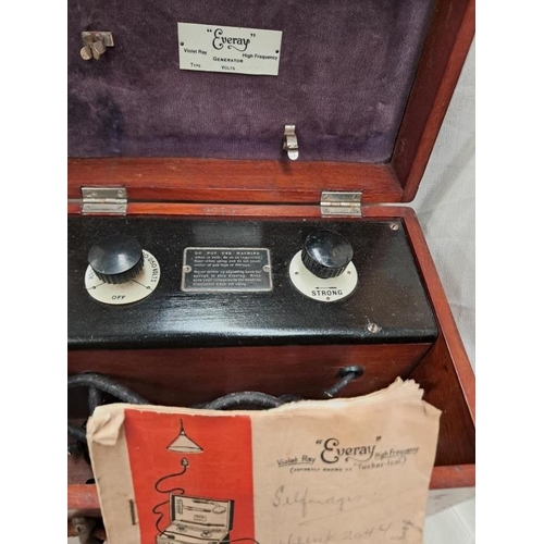 640 - Vintage Everay Medical Generator Treatment Machine