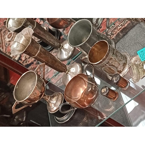 80 - Mixed lot of Silver Plate and Copper