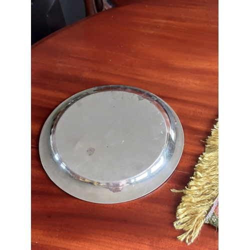 718 - Provincial Irish Silver Dish by Egan of Cork (23cm Diameter)